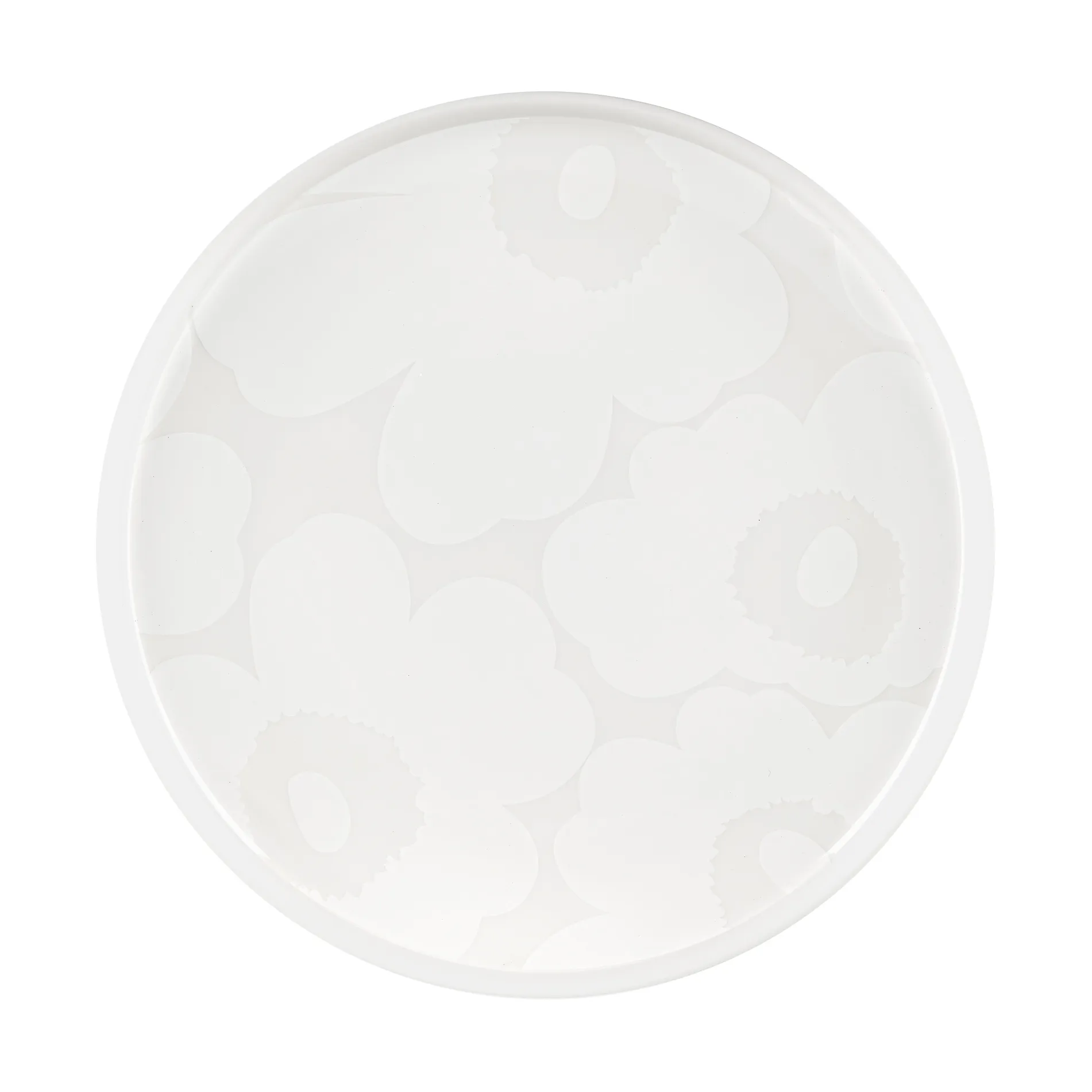 Unikko lautanen Ø 20 cm, White-off white Marimekko