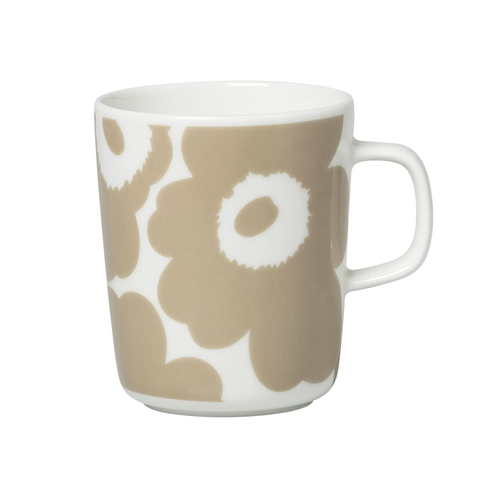 Unikko muki 25 cl, Valkoinen-beige Marimekko