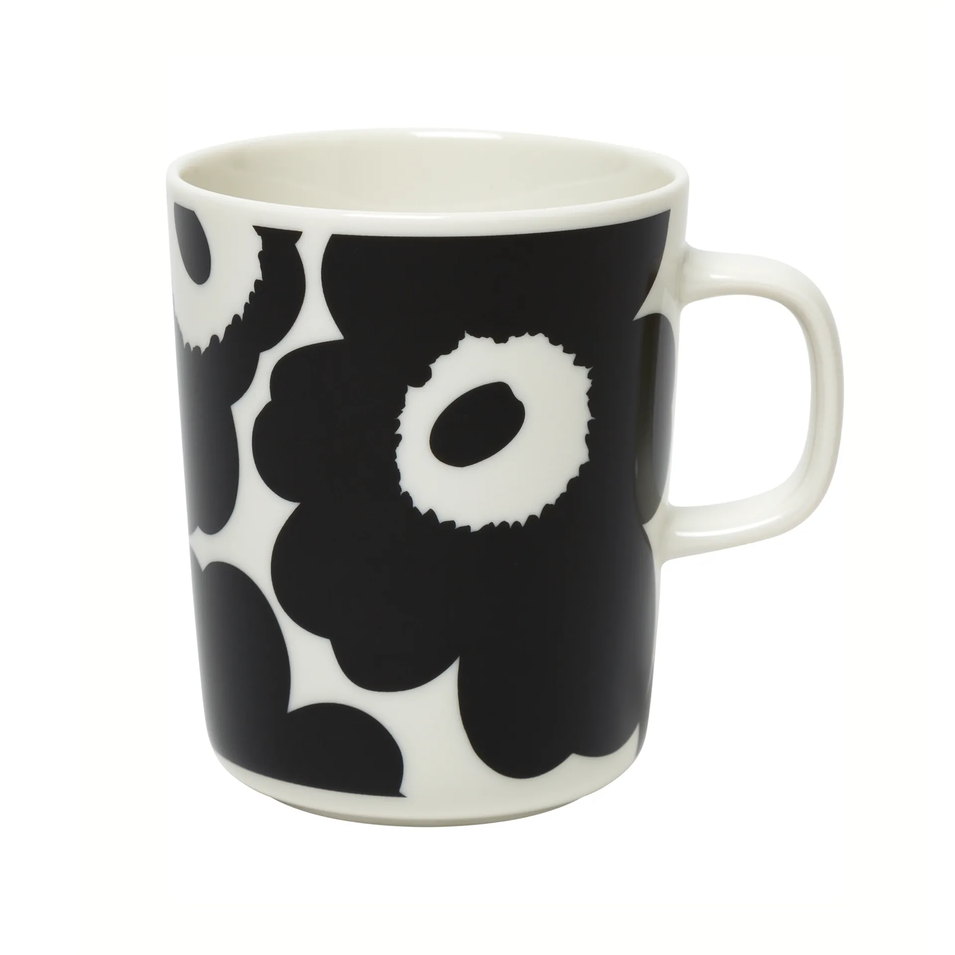 Unikko muki 25 cl, Valkoinen-musta Marimekko