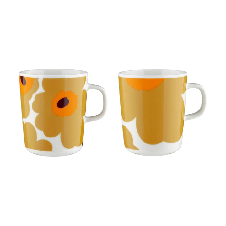 Unikko muki 2,5 dl 2-pakkaus - Valkoinen - Marimekko