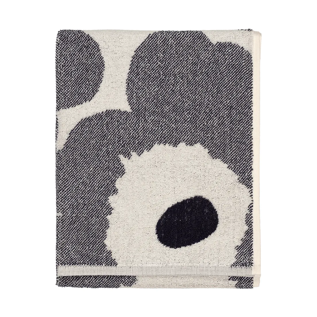 Unikko pyyhe 50 x 70 cm, Off white-blueberry Marimekko