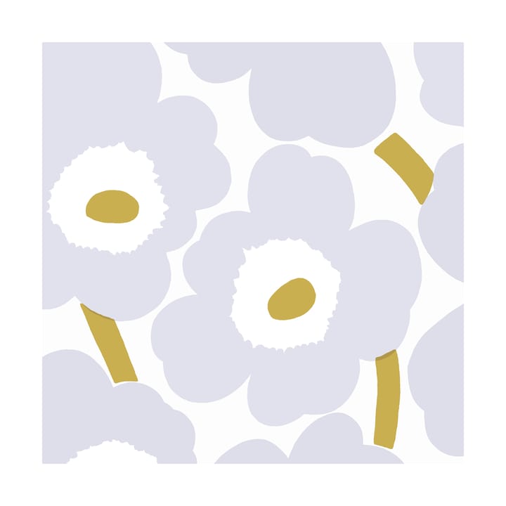 Unikko servetti 33x33 cm 20 kpl - Harmaa - Marimekko