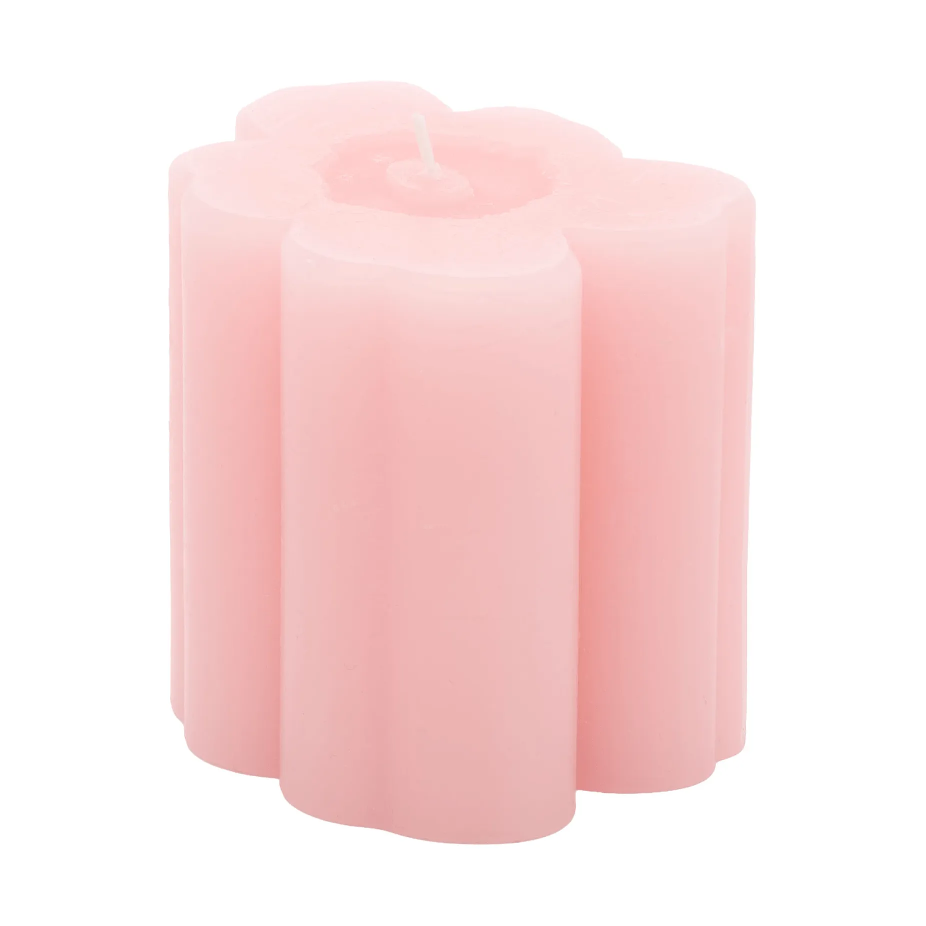 Unikko shape kynttilä, Pink Marimekko