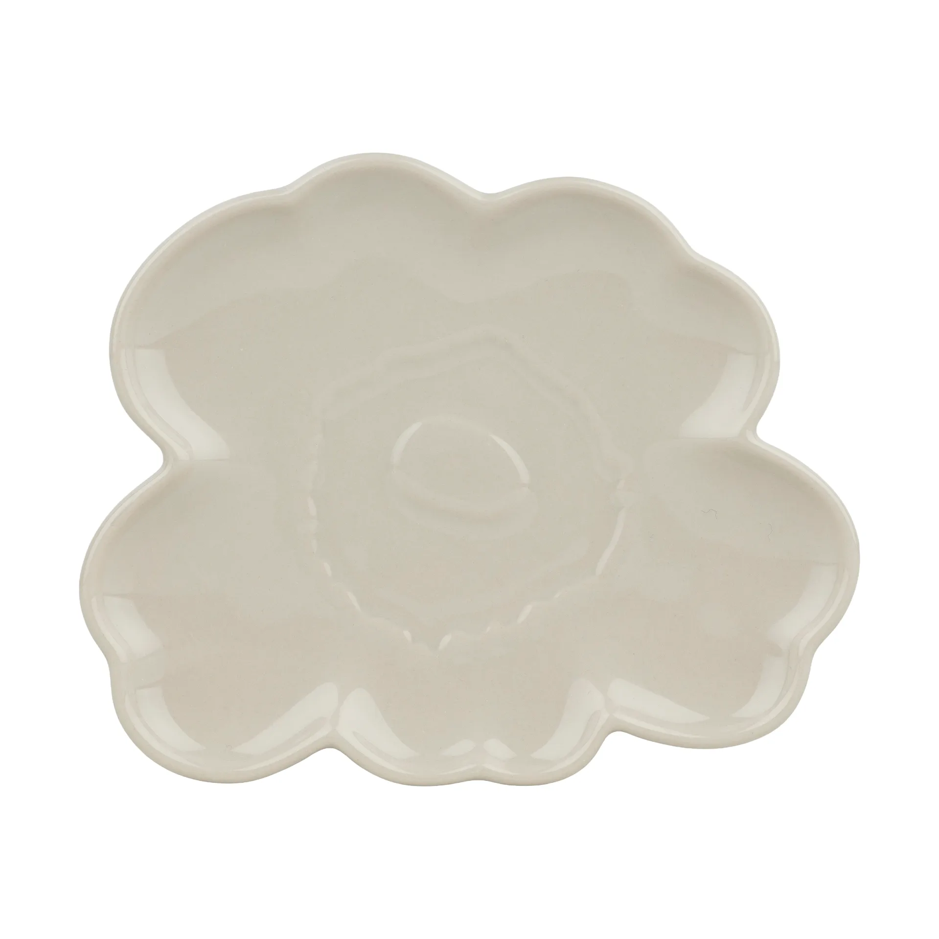 Unikko Shape lautanen 19 cm, Keramiikka Marimekko