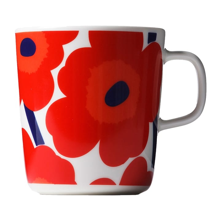 Unikko teemuki 4 dl, Punainen-valkoinen Marimekko