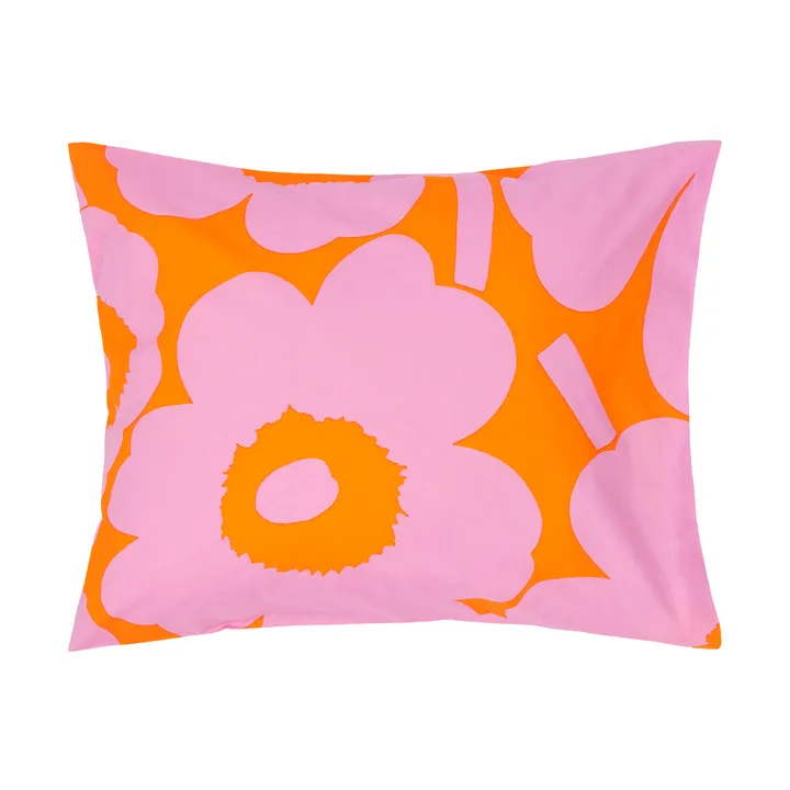 Unikko tyynyliina 50x60 cm - Oranssinpinkki - Marimekko