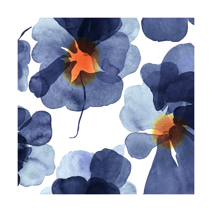Valsso lautasliina 33x33 cm 20-pakkaus - Blue - Marimekko
