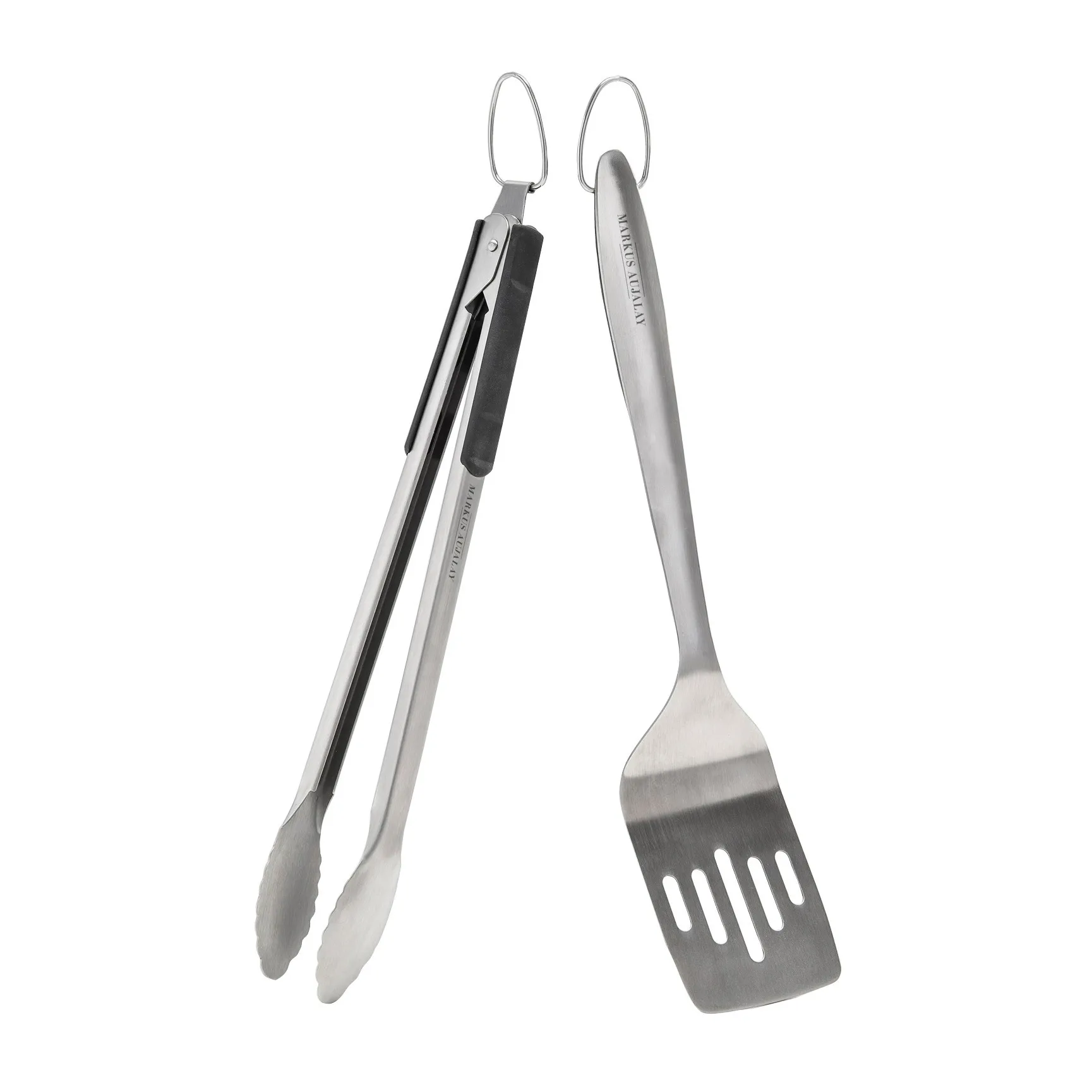 Markus BBQ -grillisetti 2 osaa 10 x 43 cm, Hopea Markus Aujalay