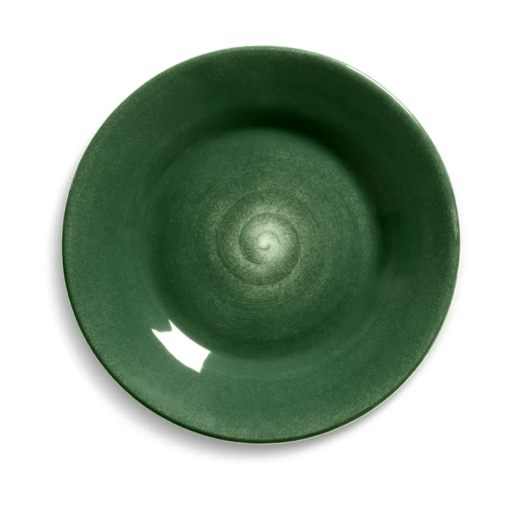 Basic-lautanen 21 cm - Forest green - Mateus