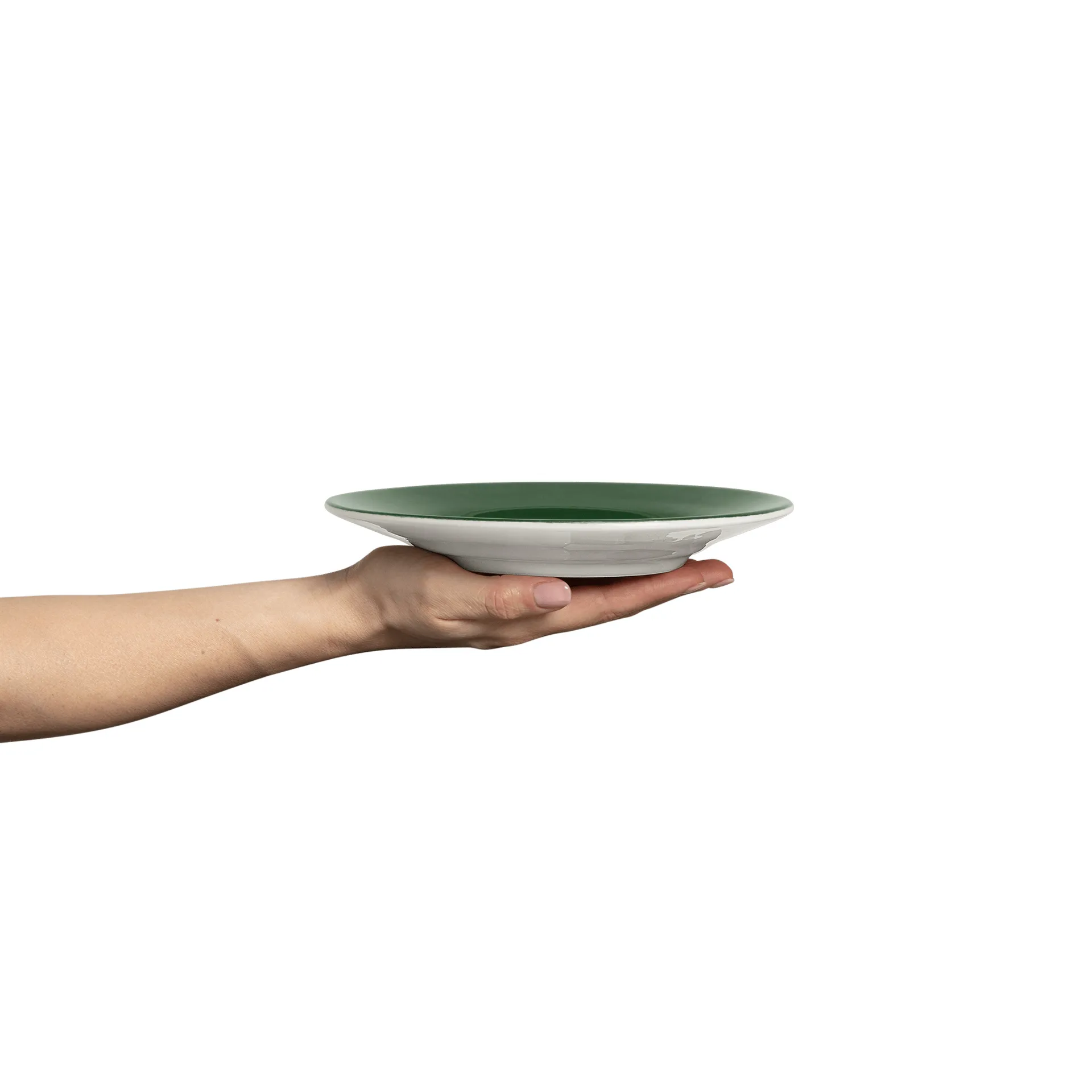 Basic-lautanen 21 cm, Forest green Mateus