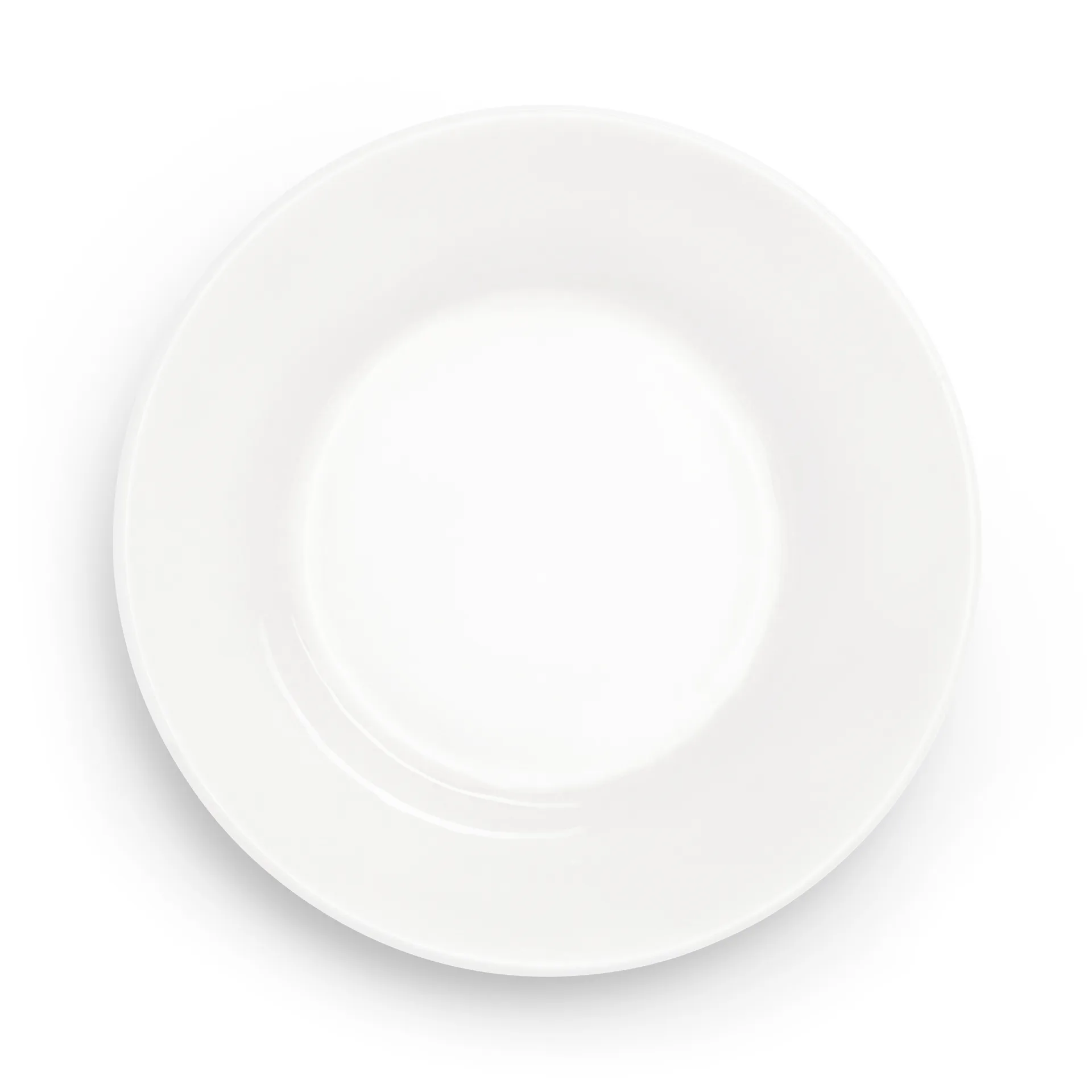 Basic-lautanen 21 cm, valkoinen Mateus