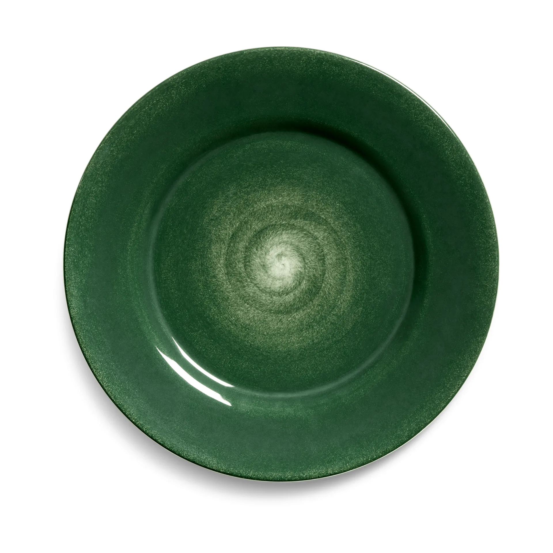 Basic lautanen 25 cm, Forest green Mateus