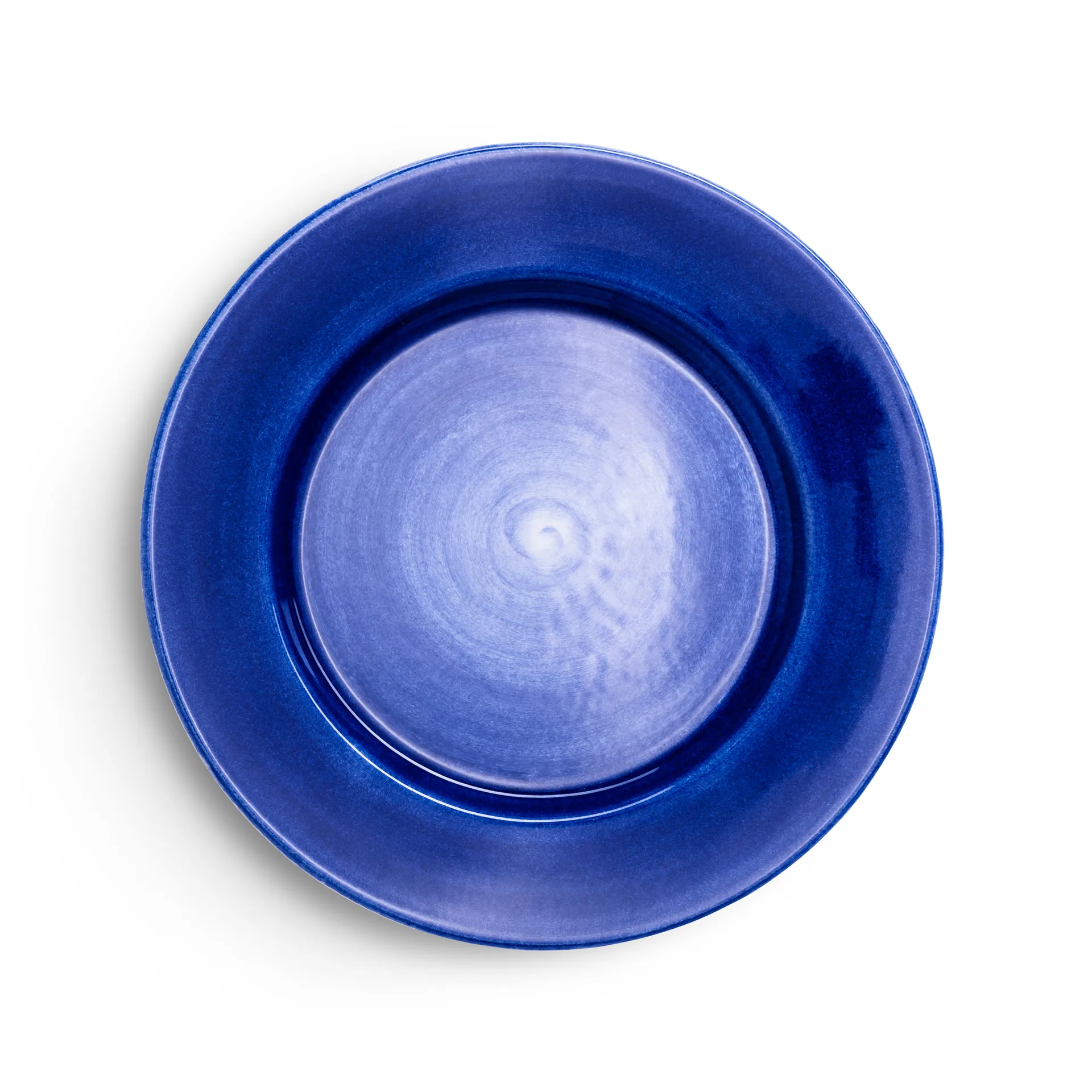 Basic lautanen 25 cm, Sininen Mateus