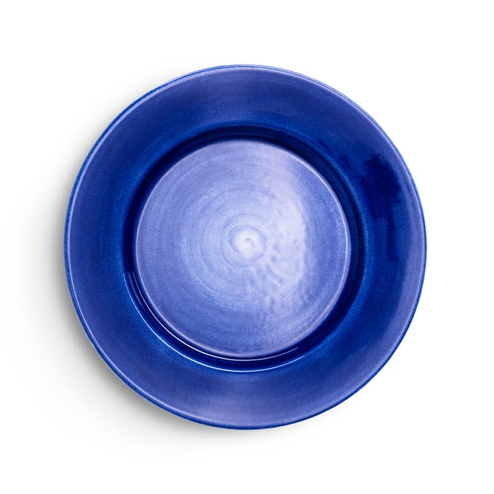 Basic lautanen 25 cm, Sininen Mateus