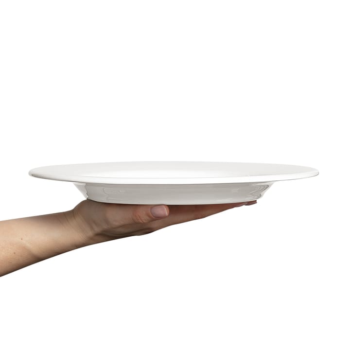 Basic-lautanen 28 cm, valkoinen Mateus