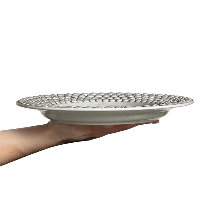 Bubbles-lautanen 28 cm, Harmaa Mateus