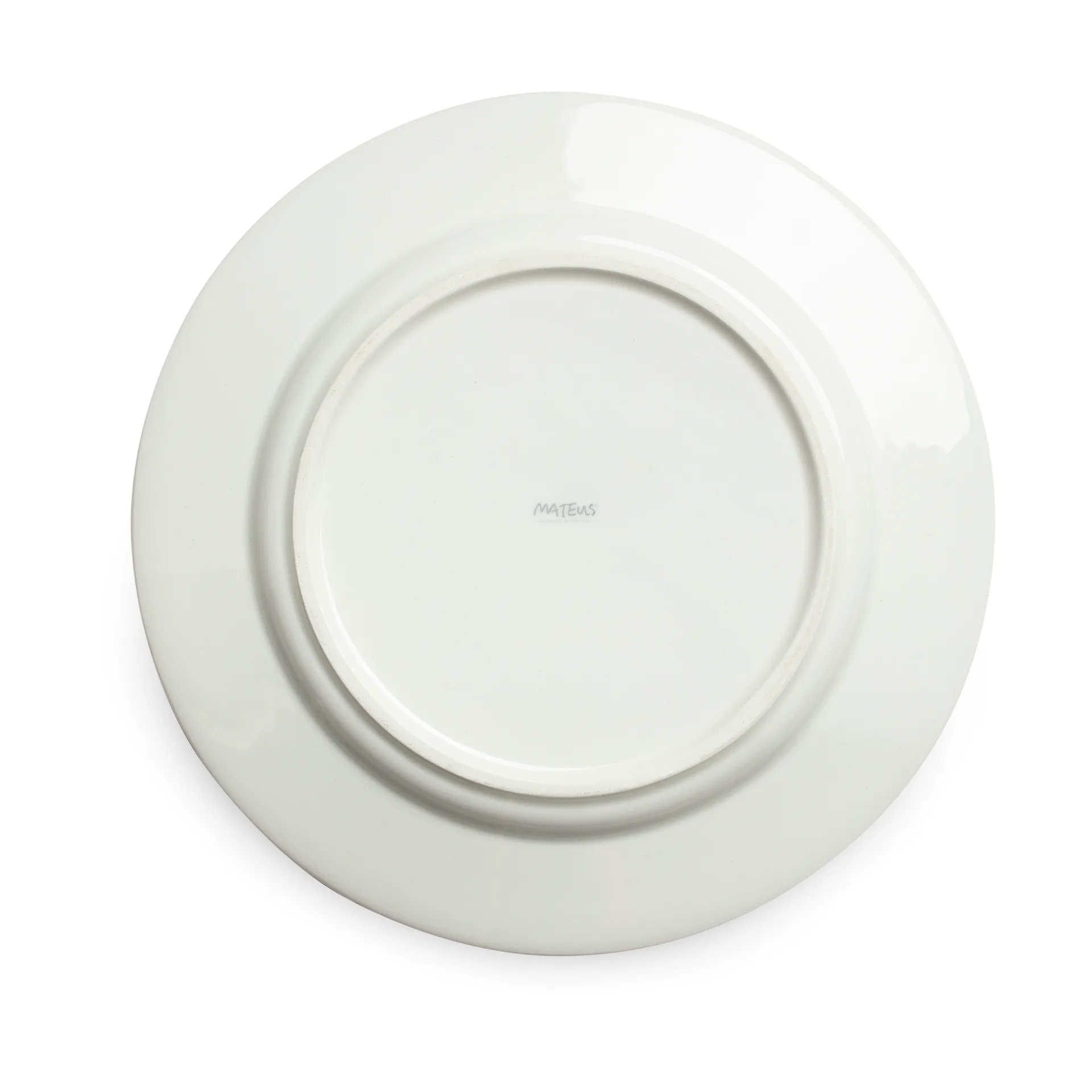 Flowers water lilies lautanen Ø28 cm, Valkoinen Mateus