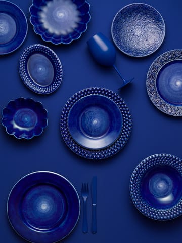 Lace-lautanen 20 cm - Sininen - Mateus