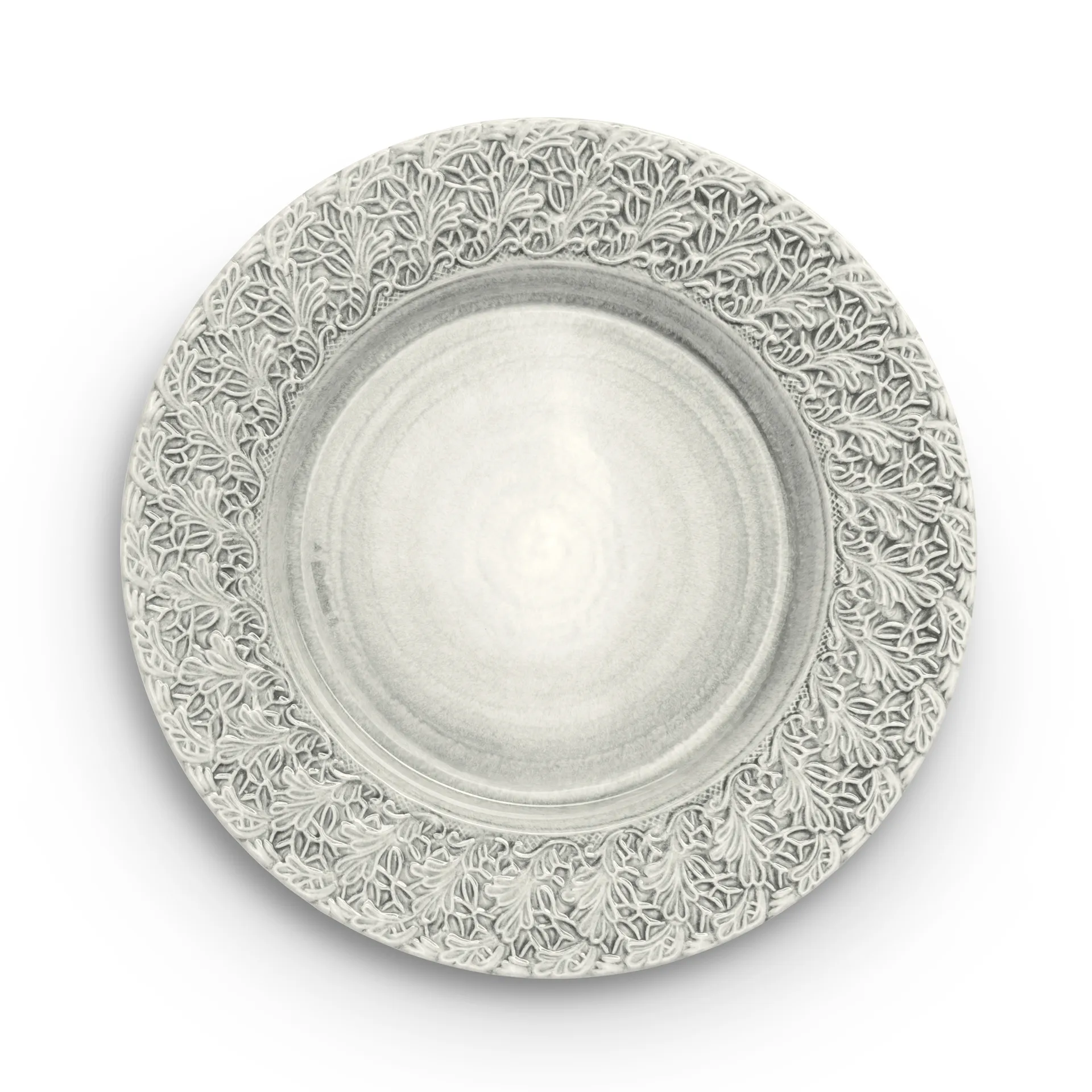 Lace-lautanen 32 cm, Harmaa Mateus