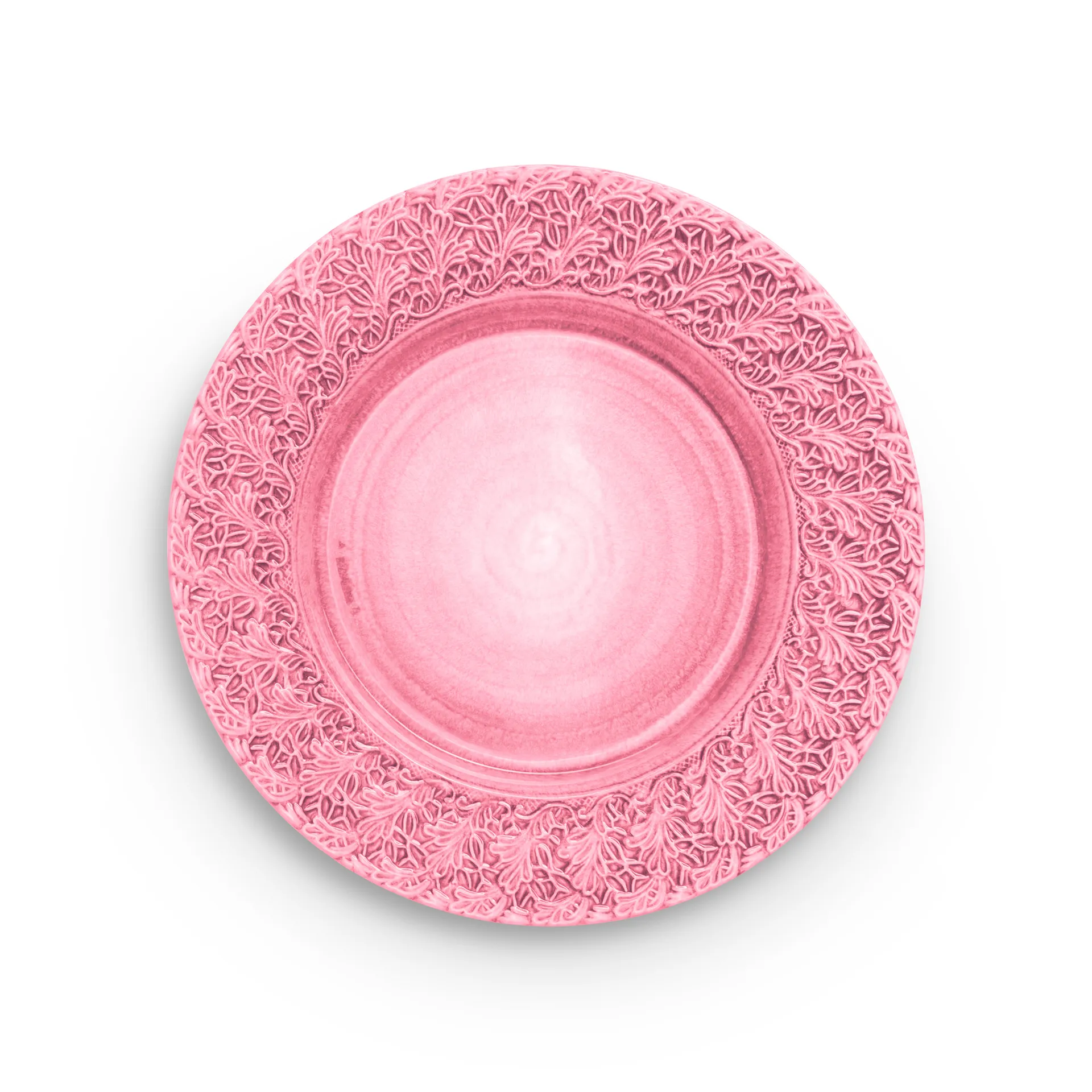 Lace-lautanen 32 cm, Roosa Mateus