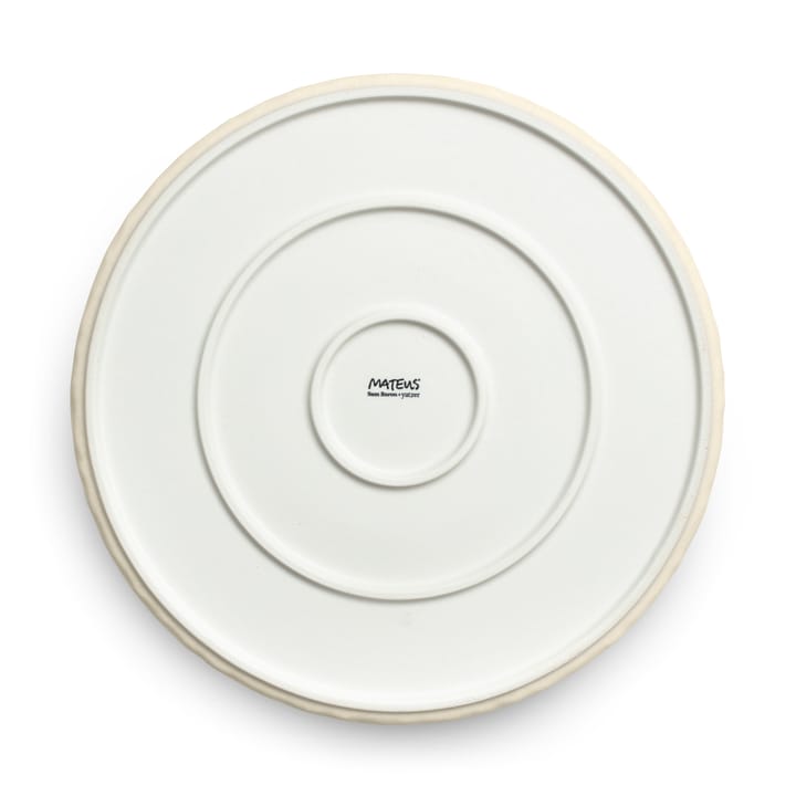 MSY-lautanen 25 cm, Sand Mateus
