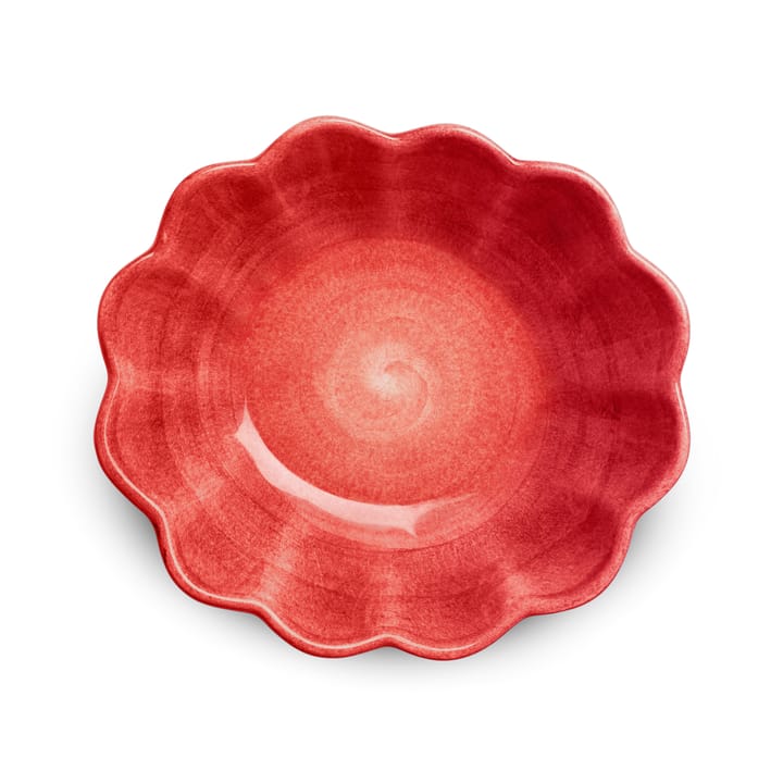 Oyster kulho 16x18 cm, Punainen Mateus