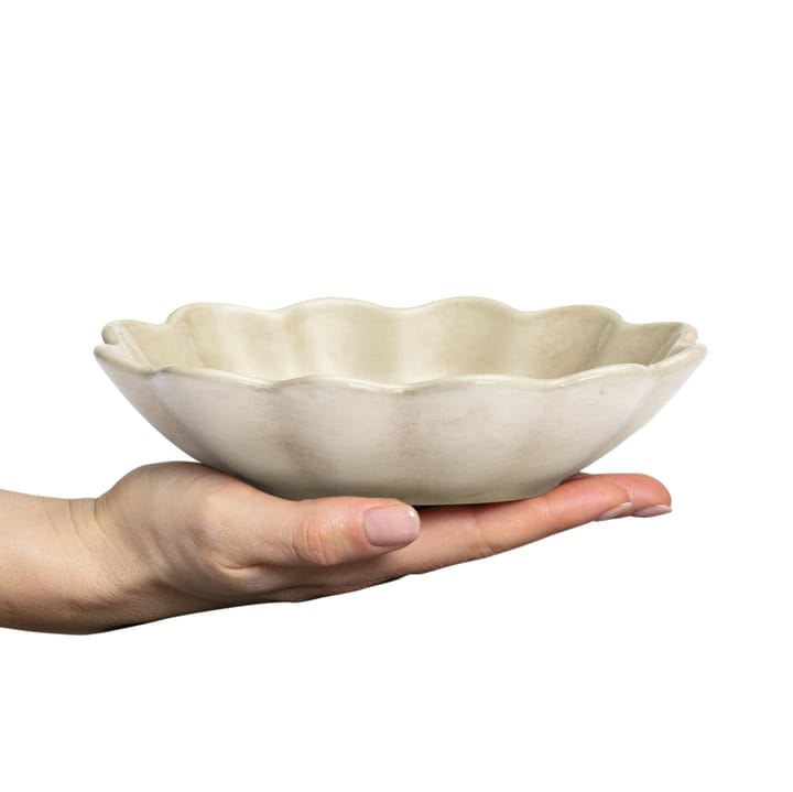 Oyster kulho 16x18 cm, Sand Mateus
