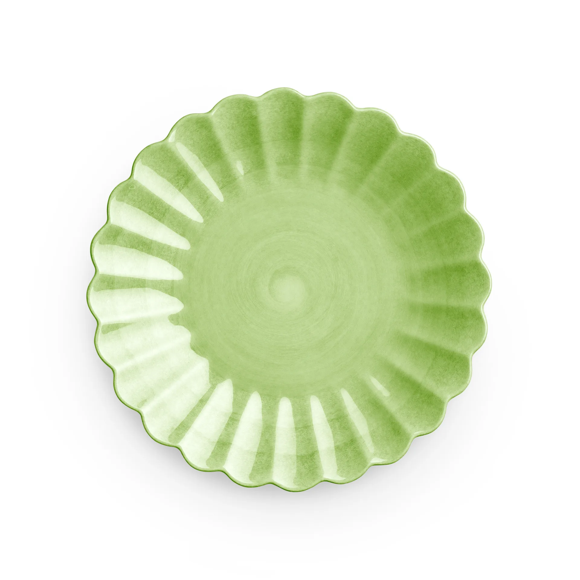 Oyster lautanen 20 cm, Vihreä Mateus