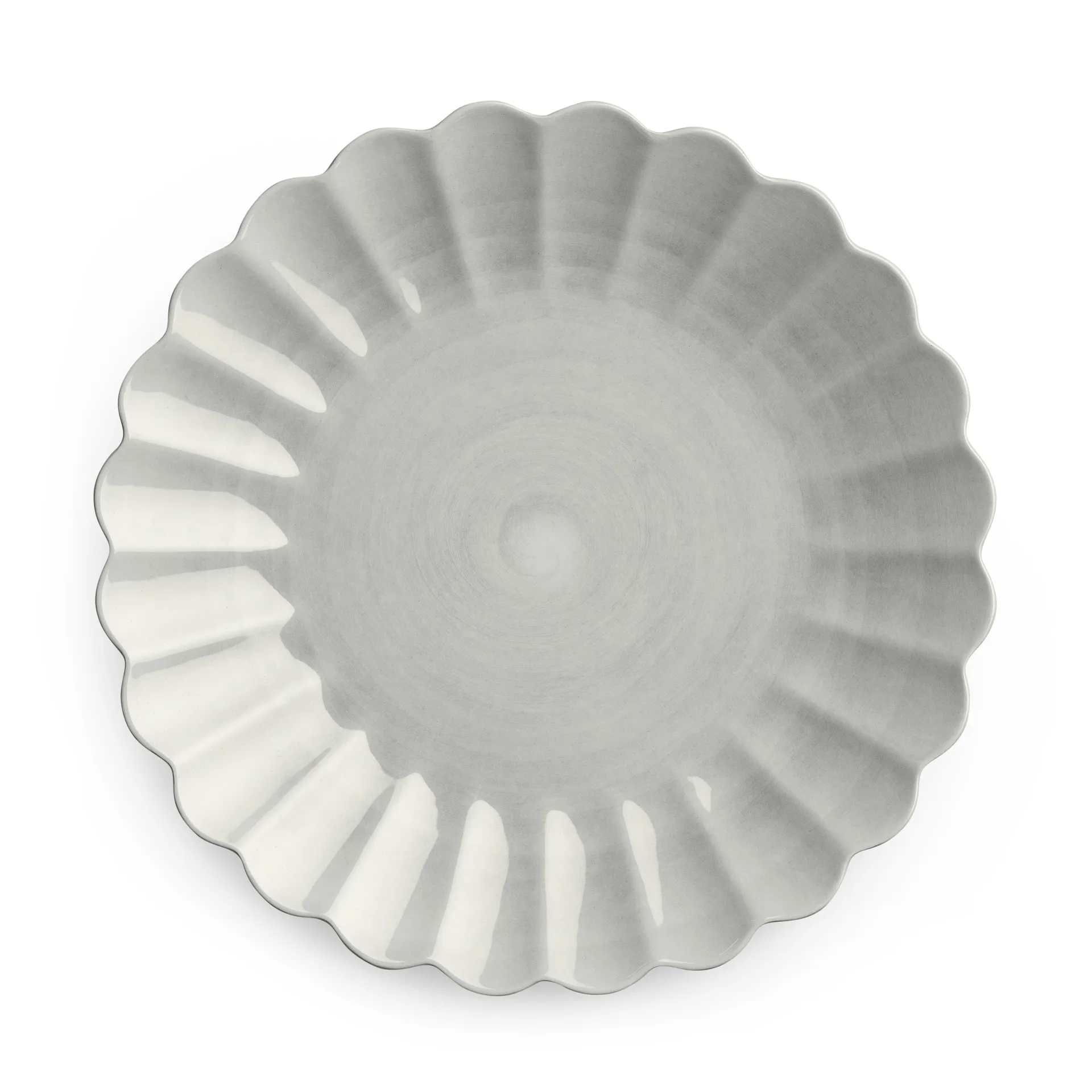 Oyster lautanen 28 cm, Harmaa Mateus