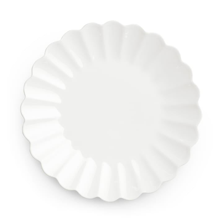 Oyster lautanen 28 cm, Valkoinen Mateus