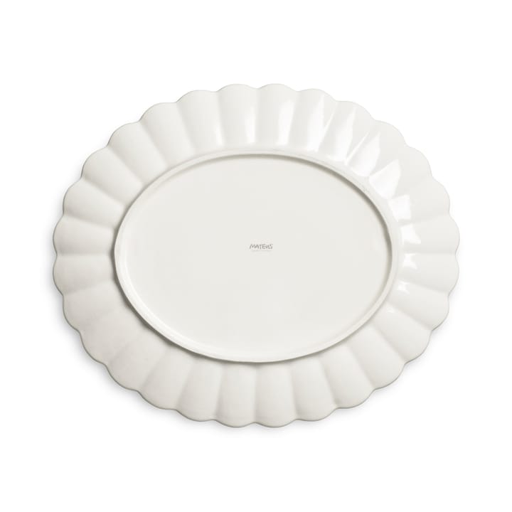 Oyster lautanen 30x35 cm, Punainen Mateus