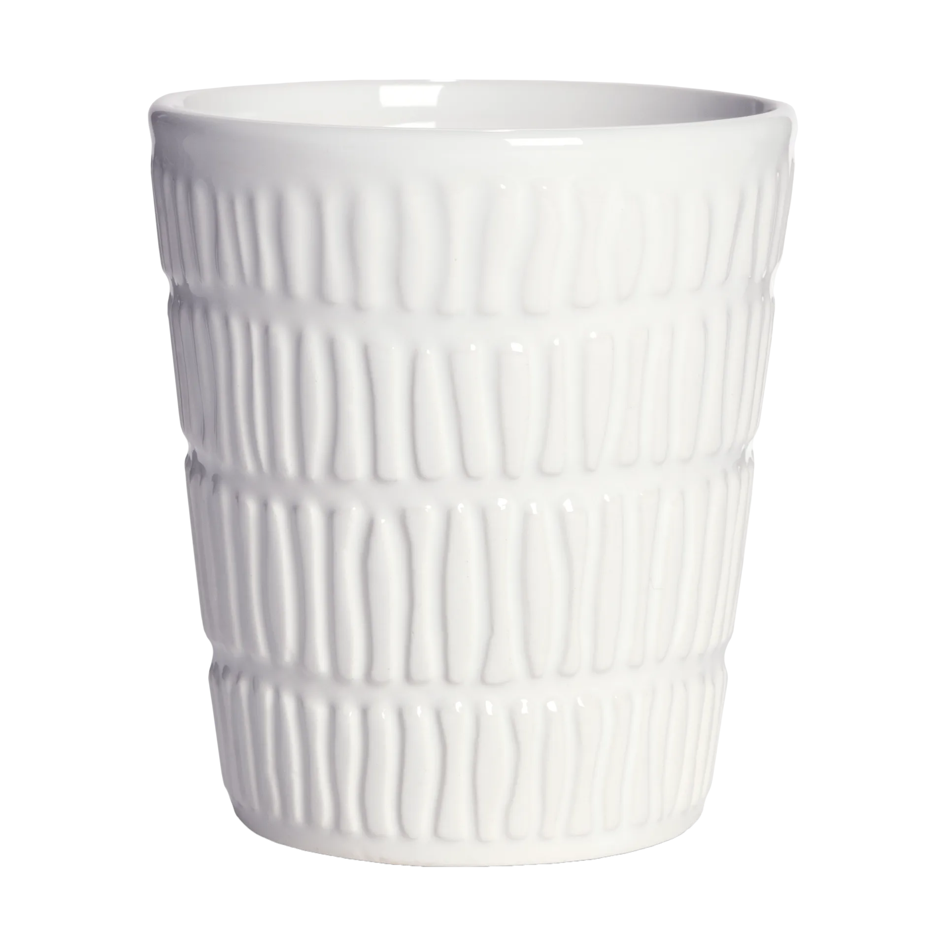 Stripes muki 30 cl, Valkoinen Mateus