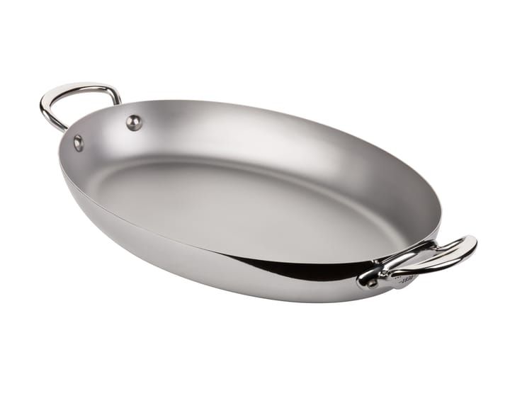 Paistinpannu 2 kahvaa ovaali Cook Style 30 cm - Teräs - Mauviel