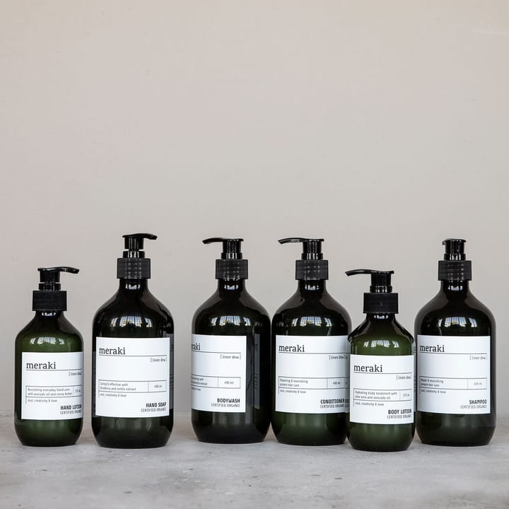 Meraki käsisaippua, 490 ml, Linen dew Meraki