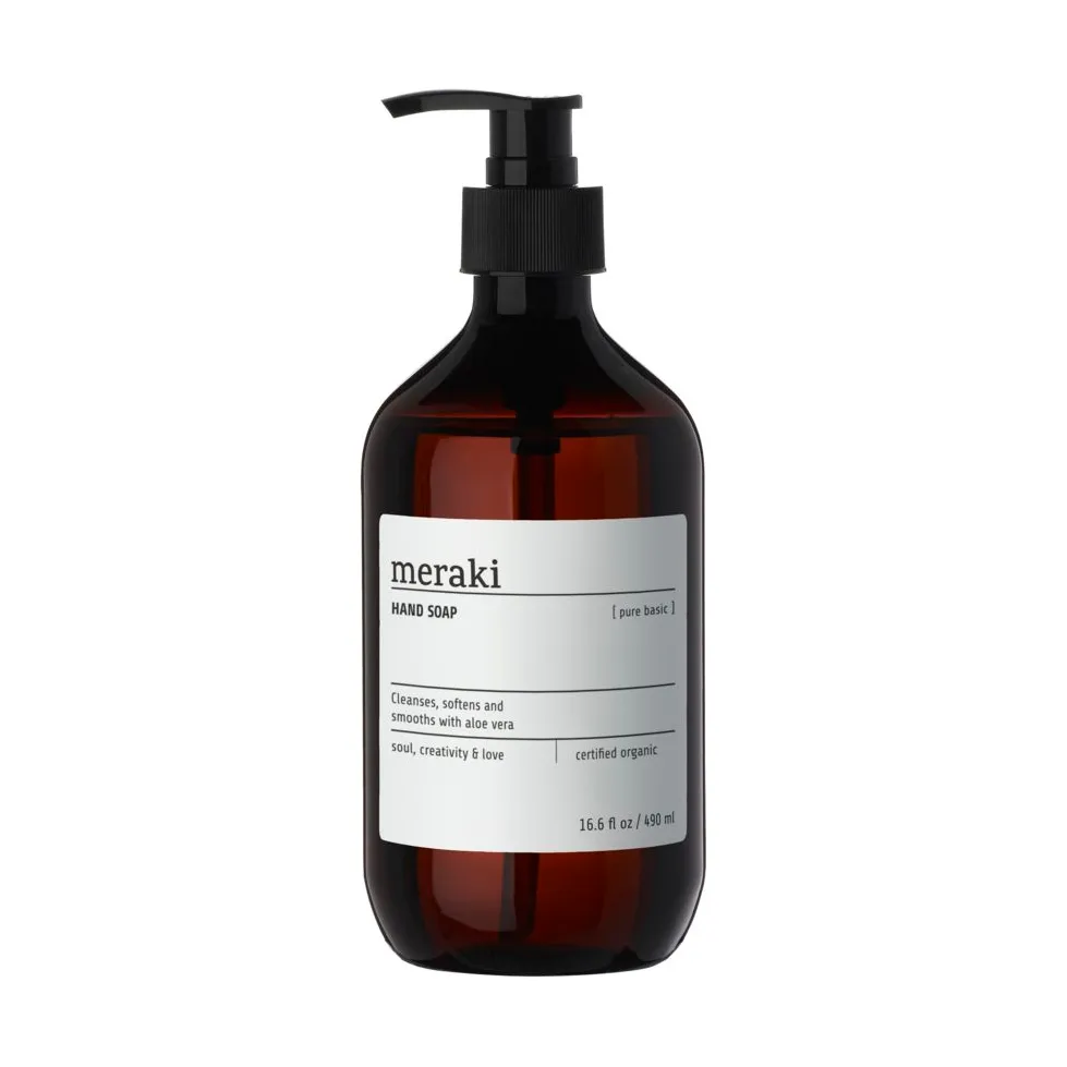 Meraki Meraki käsisaippua, 490 ml Pure basic
