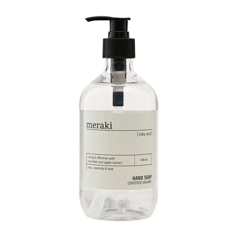 Meraki käsisaippua, 490 ml, Silky mist Meraki