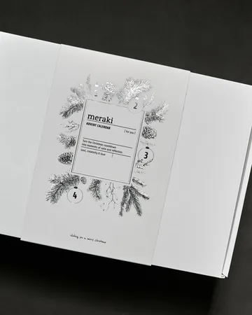 Meraki lahjasetti joulukalenteri - Niittyonni, Hiljainen meripihka - Meraki