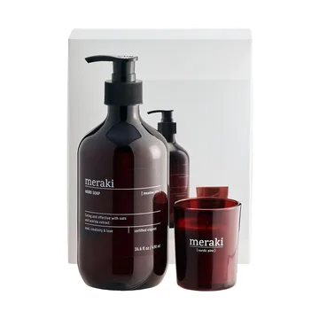 Meraki lahjasetti käsisaippua ja tuoksukynttilä - Everyday pampering - Meraki