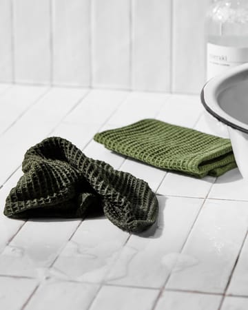 Meraki tiskirätti 30x30 cm 3-pack - Vihreä - Meraki