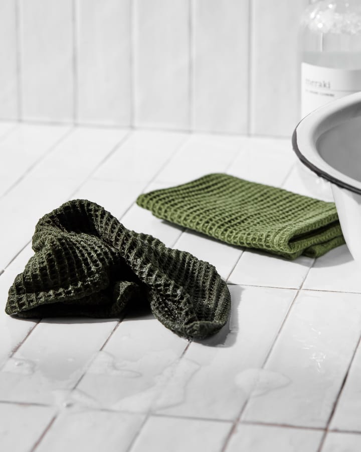 Meraki tiskirätti 30x30 cm 3-pack, Vihreä Meraki