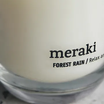 Meraki tuoksukynttilä 22 tuntia 2-pakkaus - Forest rain - Meraki