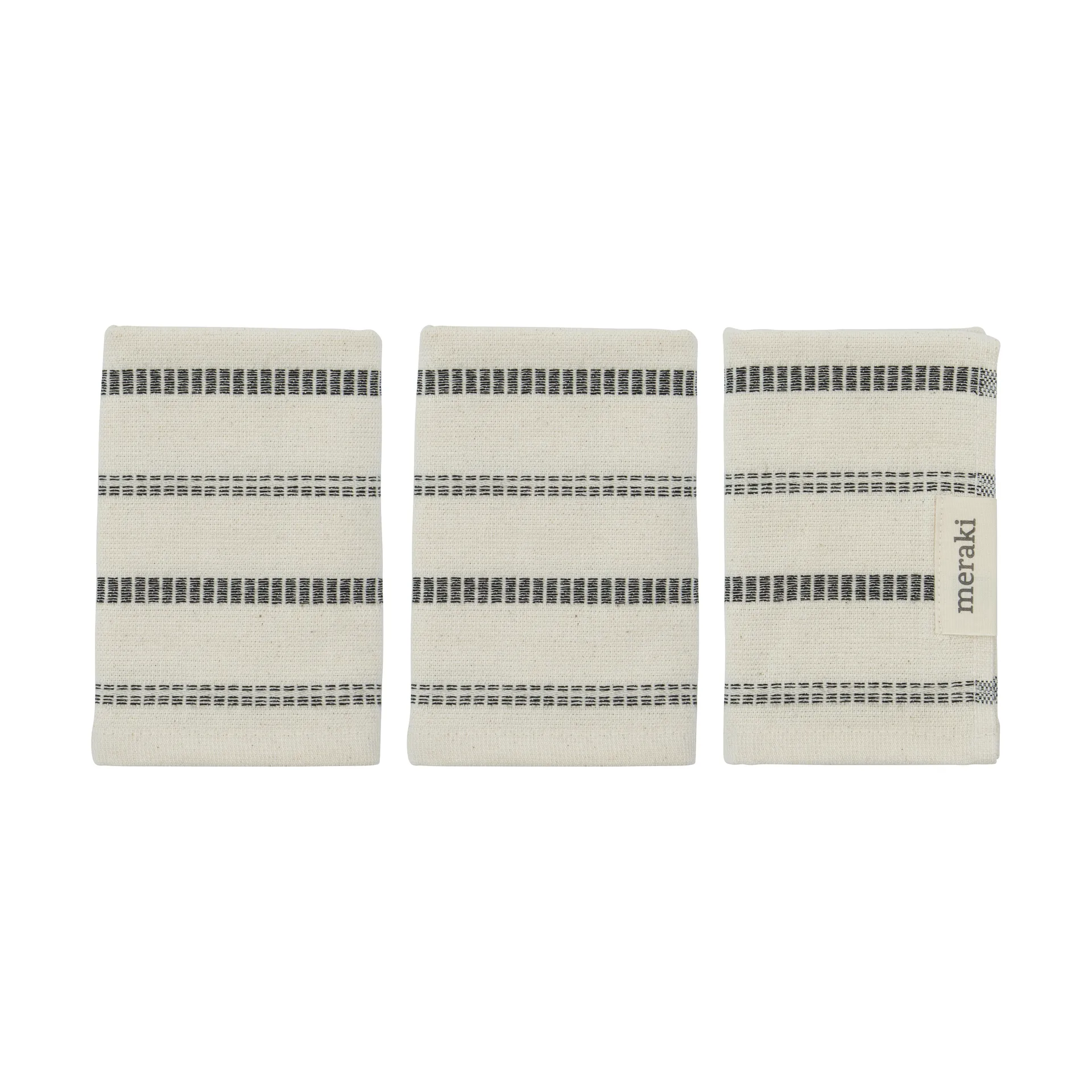 True pesuliina 3 osaa, Offwhite-musta Meraki