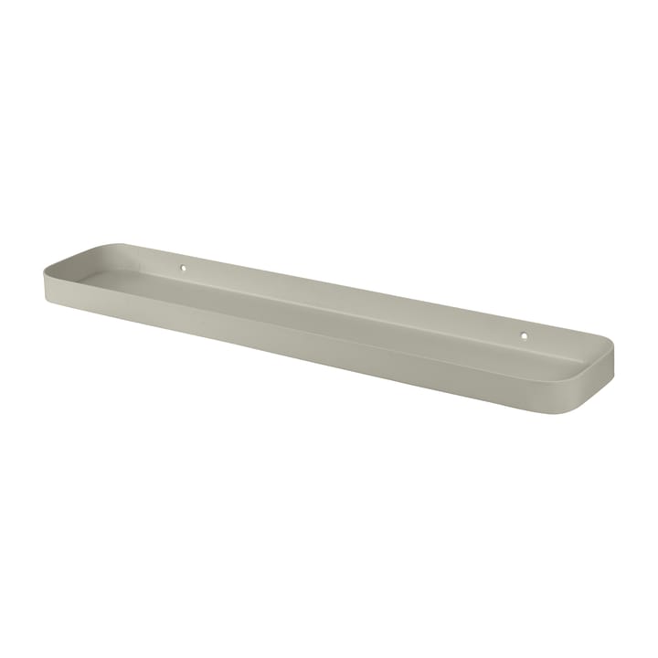 Carry gallery -hylly 12 x 52 cm - Sand grey - Mette Ditmer