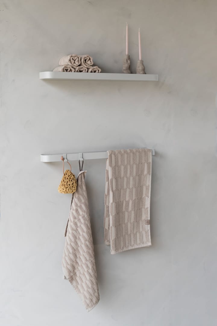 Carry gallery -hylly 12 x 52 cm, Sand grey Mette Ditmer