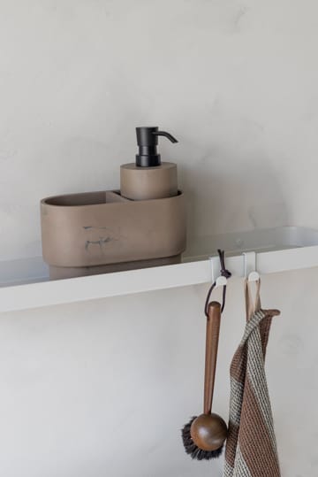 Carry gallery -hylly 12 x 52 cm - Sand grey - Mette Ditmer