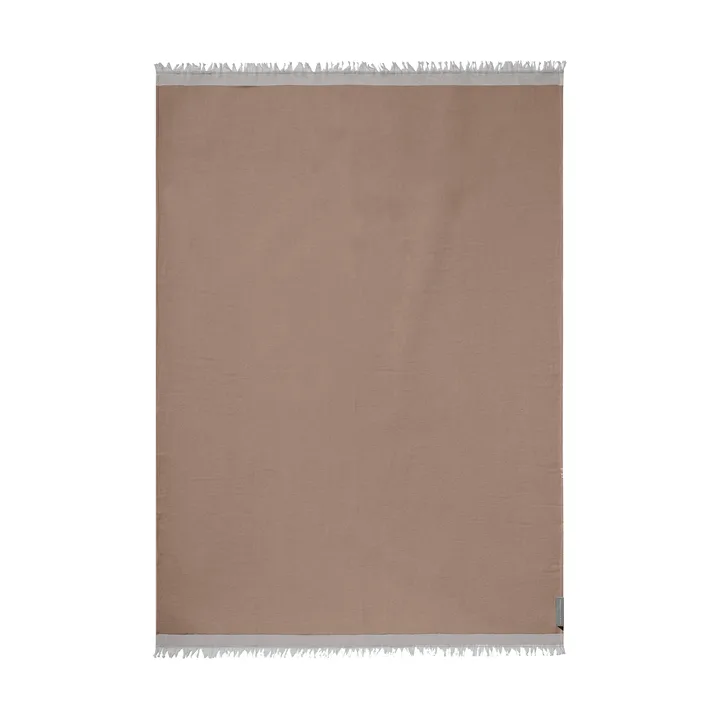 Duet torkkupeitto - Beige-Blue (beige-sininen), 130x175 cm - Mette Ditmer