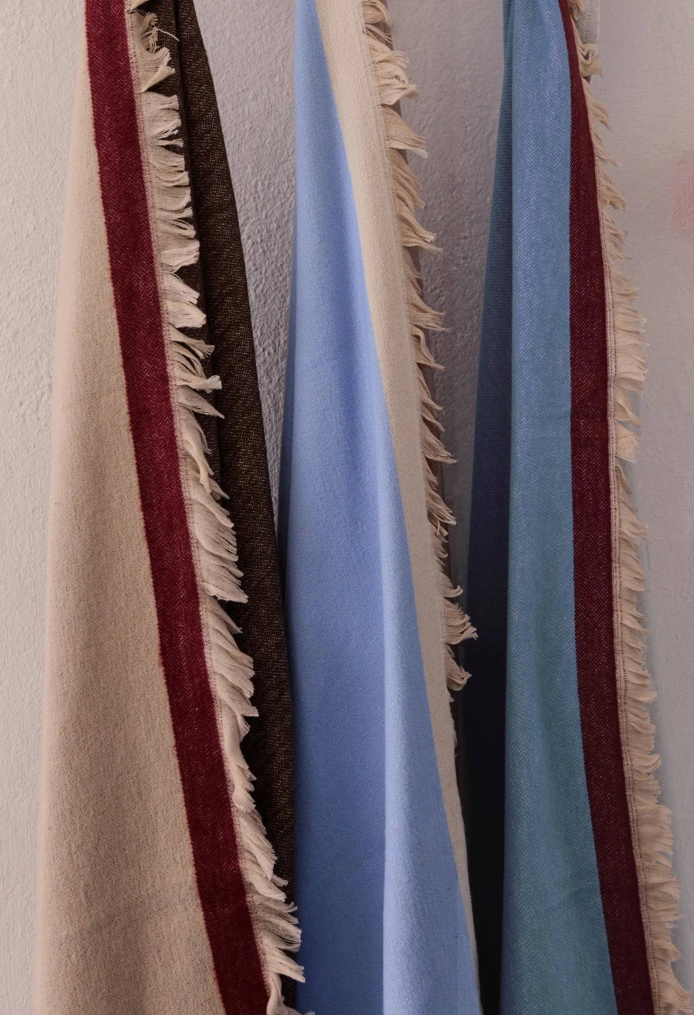 Duet torkkupeitto, Blue-Beige (sininen-beige), 130x175 cm Mette Ditmer