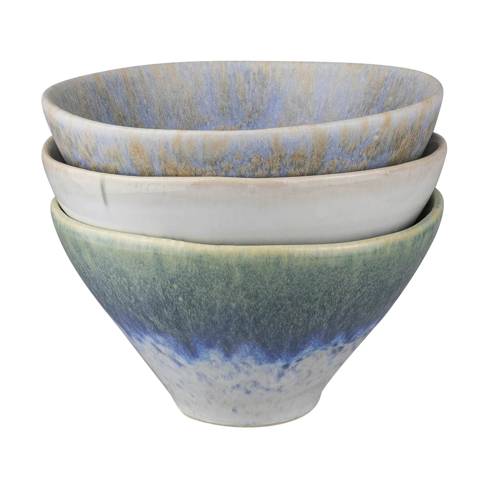 Elements kulho pieni Ø12 cm 3 osaa, Blue Mette Ditmer