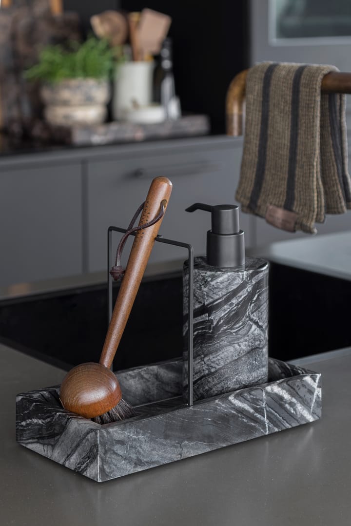 Marble tiskipöydän järjestäjä 12x23,5 cm, Black-grey Mette Ditmer
