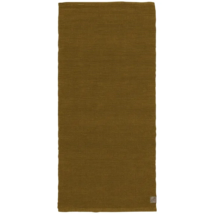 Ribbon matto 70x150 cm - Tupakka - Mette Ditmer